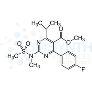 Methyl 4-(4-Fluorophenyl)-6-isopropyl-2-[N-methyl-N-(methylsulfonyl)amino]pyrimidine-5-carboxylate