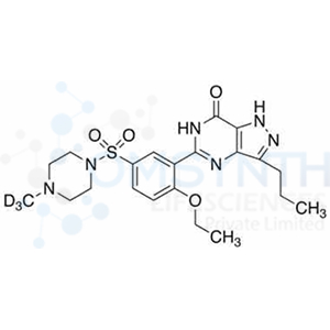 Pyrazole N-Demethyl Sildenafil-d3