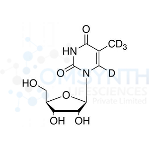 5-Methyl Uridine-d4