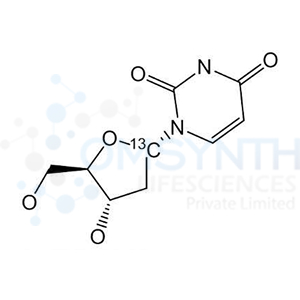 2'-Deoxyuridine-1'-13C