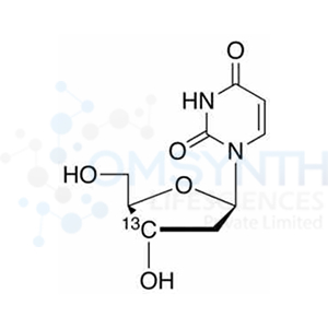 2'-Deoxyuridine-3'-13C