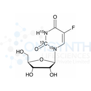 5-Fluorouridine-13C,15N2