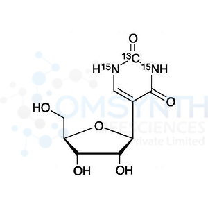 β-Pseudouridine-13C, 15N2