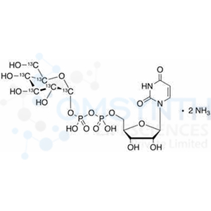 Uridine 5'-Diphospho-α-D-glucose-13C6 Diammonium Salt