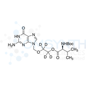 N-t-Boc-valacyclovir-d4