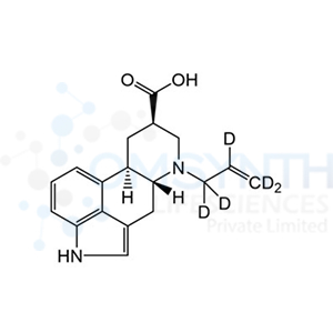 6-Allyl-8β-carboxyergoline-d5
