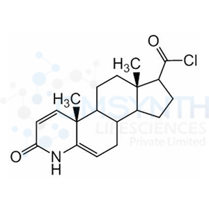 (4aR,6aS)-4a,6a-dimethyl-2-Oxo-2,4a,4b,5,6,6a,7,8,9,9a,9b,10-dodecahydro-1H-indeno[5,4-f]quinoline-7-carbonyl Chloride