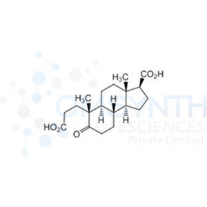 (3S,3aS,5aS,6R,9aS,9bS)-6-(2-Carboxyethyl)-3a,6-dimethyl-7-oxododecahydro-1H-cyclopenta[a]naphthalene-3-carboxylic Acid