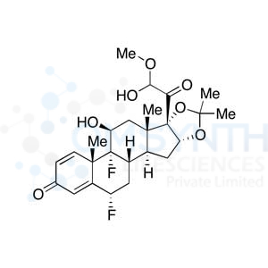 (6α,11β,16α)-6,9-Difluoro-11,21-dihydroxy-21-methoxy-16,17-[(1-methylethylidene)bis(oxy)]-pregna-1,4-diene-3,20-dione