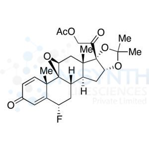 (6α,9β,11β,16α)-21-(Acetyloxy)-9,11-epoxy-6-fluoro-16,17-[(1-methylethylidene)bis(oxy)]pregna-1,4-diene-3,20-dione