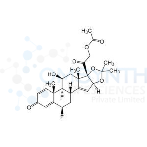 (6β,11β,16α)-21-(Acetyloxy)-6,9-difluoro-11-hydroxy-16,17-[(1-methylethylidene)bis(oxy)]pregna-1,4,14-triene-3,20-dione