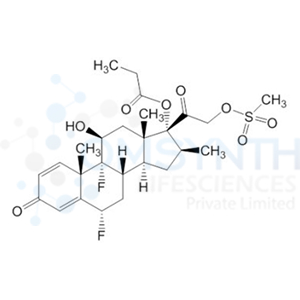 Diflorasone 17-propionate-21-mesylate