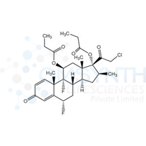 (6S,8S,9R,10S,11S,13S,14S,16S,17R)-6,9-Difluoro-17-hydroxy-17-(2-hydroxyacetyl)-10,13,16-trimethyl-3-oxo-6,7,8,9,10,11,12,13,14,15,16,17-dodecahydro-3H-cyclopenta[a]phenanthren-11-yl propionate