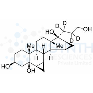 3β,5β-Dihydroxy Drospirenone-d4 Ring-opened Alcohol Impurity
