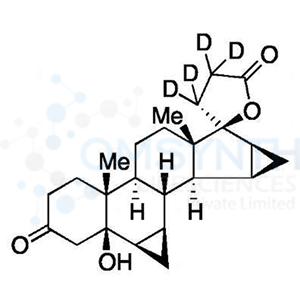 5β-Hydroxy Drospirenone-d4