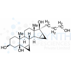 17-(3-Hydroxypropyl-13C3)-6β,7β:15β,16β-dimethyleneandrostane-3β,5β,17β-triol