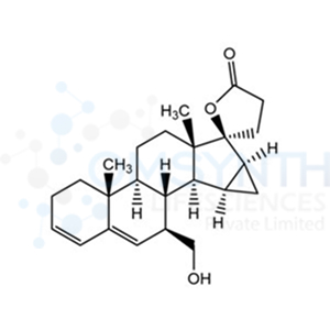 (4aR,4bS,6aS,7S,7aS,8aS,8bS,8cR,9R)-9-(Hydroxymethyl)-4a,6a-dimethyl-3',4,4a,4b,4',5,6,6a,7a,8,8a,8b,8c,9-tetradecahydro-3H,5'H-spiro[cyclopropa[4,5]cyclopenta[1,2-a]phenanthrene-7,2'-furan]-5'-one