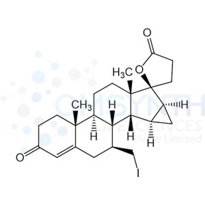 (4aR,4bS,6aS,7S,7aS,8aS,8bR,8cR,9S)-9-(Iodomethyl)-4a,6a-dimethyl-3',4,4a,4b,4',6,6a,7a,8,8a,8b,8c,9,10-tetradecahydro-3H,5'H-spiro[cyclopropa[4,5]cyclopenta[1,2-a]phenanthrene-7,2'-furan]-2,5'(5H)-dione