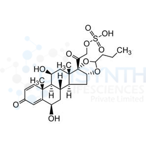 6β-Hydroxy Budesonide Sulfate