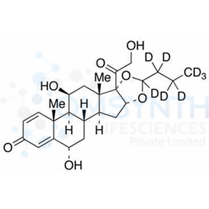 6α-Hydroxy Budesonide-d8