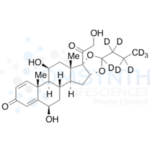 6β-Hydroxy Budesonide-d8