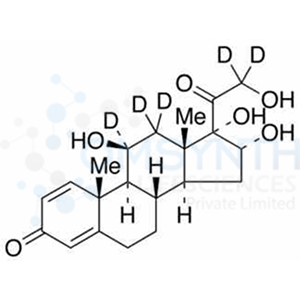 11β,16α,17α,21-Tetrahydroxypregna-1,4-diene-3,20-dione-d5