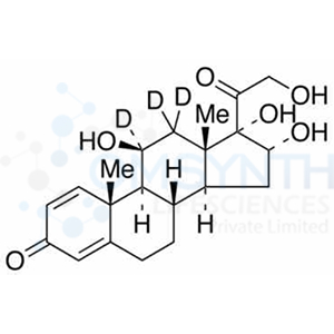 11β,16α,17α,21-Tetrahydroxypregna-1,4-diene-3,20-dione-d3