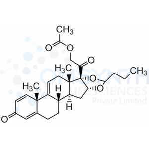 2-((8aS,8bS,11aR)-6a,8a-Dimethyl-4-oxo-10-propyl-2,4,6a,8,8a,8b,11a,12,12a,12b-decahydro-1H-naphtho[2',1':4,5]indeno[1,2-d][1,3]dioxol-8b-yl)-2-oxoethyl Acetate