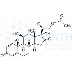 2-((8S,9S,10R,11S,13S,14S,17S)-11,17-Dihydroxy-10,13-dimethyl-3,16-dioxo-6,7,8,9,10,11,12,13,14,15,16,17-dodecahydro-3H-cyclopenta[a]phenanthren-17-yl)-2-oxoethyl Acetate