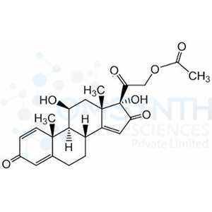 2-((8R,9S,10R,11S,13S,17S)-11,17-Dihydroxy-10,13-dimethyl-3,16-dioxo-6,7,8,9,10,11,12,13,16,17-decahydro-3H-cyclopenta[a]phenanthren-17-yl)-2-oxoethyl Acetate