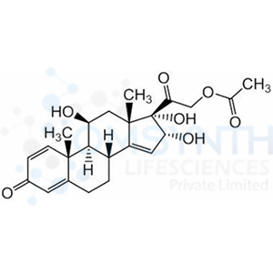 (11β,16α)-21-(Acetyloxy)-11,16,17-trihydroxypregna-1,4,14-triene-3,20-dione