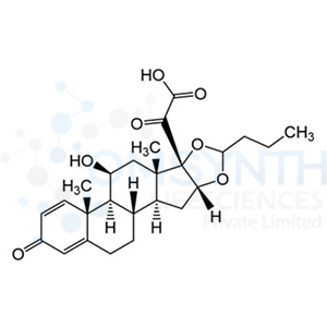 2-((6aR,6bS,7S,8aS,8bS,11aR,12aS,12bS)-7-Hydroxy-6a,8a-dimethyl-4-oxo-10-propyl-1,2,4,6a,6b,7,8,8a,11a,12,12a,12b-dodecahydro-8bH-naphtho[2',1':4,5]indeno[1,2-d][1,3]dioxol-8b-yl)-2-oxoacetic acid