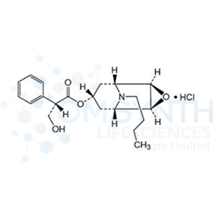 Hyoscine Butylbromide - Impurity E (Hydrochloride Salt)