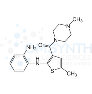 1-[[2-[(2-Aminophenyl)amino]-5-methyl-3-thienyl]carbonyl]-4-methyl-piperazine