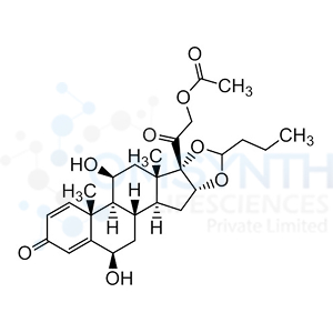 6-β-Hydroxy 21-Acetyloxy Budesonide