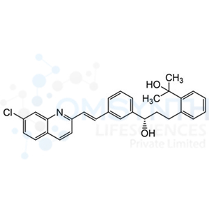 2-(2-(3(S)-(3-(2-(7-CHLORO-2- QUINOLINYL)-ETHEYL) PHENYL)-3- HYDROXY PROPYL) - 2 PROPANOL (M-38)