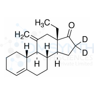 13β-Ethyl-11-methylenegon-4-en-17-one-d2