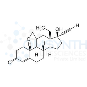 (8S,9S,10R,13S,14S,17R)-13-Ethyl-17-ethynyl-17-hydroxy-1,6,7,8,9,10,12,13,14,15,16,17-dodecahydrospiro[cyclopenta[a]phenanthrene-11,2'-oxiran]-3(2H)-one