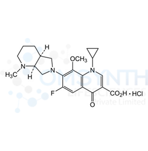 Moxifloxacin Hydrochloride Monohydrate - Impurity F (Hydrochloride Salt)