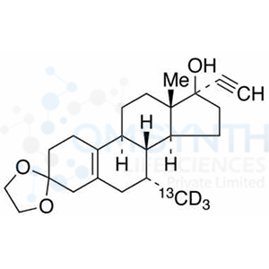 Tibolone-13CD3 3-Ethylene Ketal