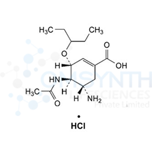 Oseltamivir Phosphate - Impurity C (Hydrochloride Salt)