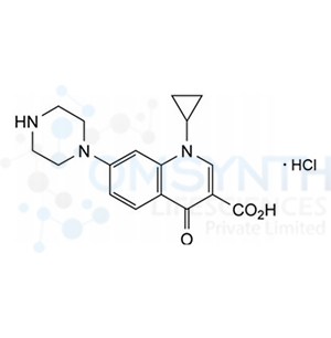 Ciprofloxacin Hydrochloride - Impurity B (Hydrochloride Salt)