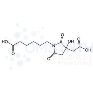 6-(3-(Carboxymethyl)-3-hydroxy-2,5-dioxopyrrolidin-1-yl)hexanoic Acid