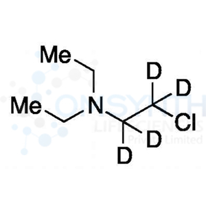 2-Chloro-N,N-diethylethyl-d4-amine