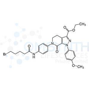 Ethyl 6-(4-(5-bromopentanamido)phenyl)-1-(4-methoxyphenyl)-7-oxo-4,5,6,7-tetrahydro-1H-pyrazolo[3,4-c]pyridine-3-carboxylate