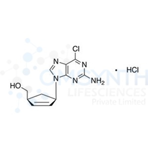 (1S,4R)-4-(2-Amino-6-chloro-9H-purin-9-yl)-2-cyclopentene-1-methanol Hydrochloride