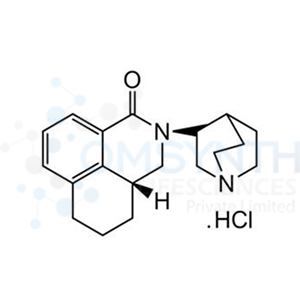 (3aR)-2-(3R)-1-Azabicyclo[2.2.2]oct-3-yl-2,3,3a,4,5,6-hexahydro-1H-benz[de]isoquinolin-1-one Hydrochloride