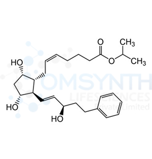 Isopropyl (Z)-7-((1R,2R,3R,5S)-3,5-dihydroxy-2-((R,E)-3-hydroxy-5-phenylpent-1-en-1-yl)cyclopentyl)hept-5-enoate