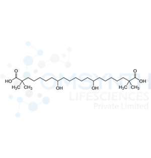 8,14-Dihydroxy-2,2,20,20-tetramethylhenicosanedioic acid