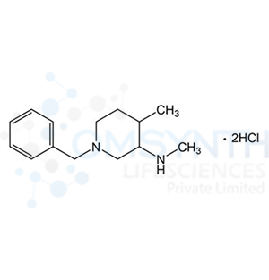 rel-(3R,4S)-1-Benzyl-N,4-dimethylpiperidin-3-amine Dihydrochloride